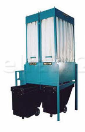 Bag dust collector / mechanical shaker cleaning / modular / for wood dust - 2 - 20 HP, 1 000 - 6 000 CFM | NBM-OP series