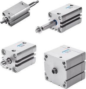 Pneumatic cylinder / double-acting / compact - ADN
