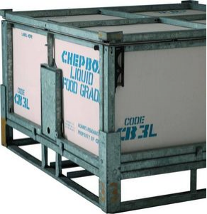 IBC container / for food / bulk materials - 1 168 x 1 168 x 725 mm, max. 700 kg | CHEPBox