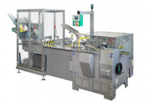 Horizontal cartoner / automatic / intermittent motion / for the pharmaceutical industry - max. 100 p/min | BA100
