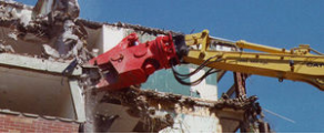Secondary demolition hydraulic crusher - 2.5 - 40 t | BC series