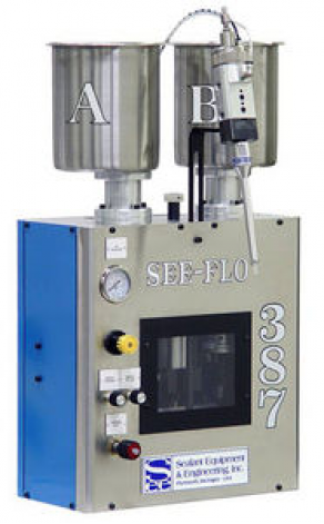 Two-component resin mixer-dispenser / static mixer - See-Flo® 387
