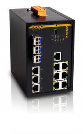 PoE Ethernet switch / industrial / gigabit - IEEE802.3at, PoE+