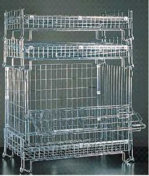 Wire mesh container / folding - max. 1 000 kg | MARK 07911 series