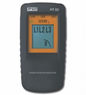 Phase sequence tester - 40-690 V, 15-400 Hz | HT82
