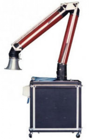 Filter fume extractor / mobile / with extraction arm - 750 - 3 000 Nm³/h | DE series