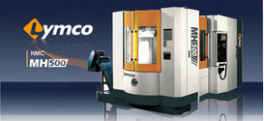 CNC machining center / 4-axis / horizontal / with integrated pallet changer - 610 x 510 x 610 mm | MH 500 