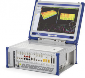 Noise analyzer / vibration / signal - 24 bit, 204,8 kS/s, CAN, 1TB, 100MB/s, i7 | DEWE-5000
