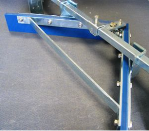V-bank conveyor belt cleaner - VPV type