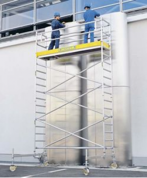 Mobile scaffolding tower - max. 346 kg, 13.65 m | Z600