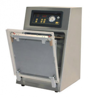 Vacuum packing machine / bell type / vertical - 380 x 80 x 280 mm, 0.75 - 1 kW | VMS 153 VCB
