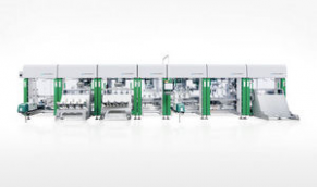 The pharmaceutical industry packaging line - max. 300 p/min