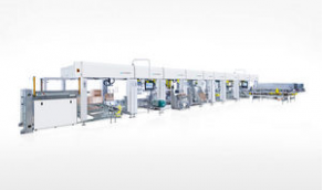 Cosmetic products packaging line - max. 33 p/min