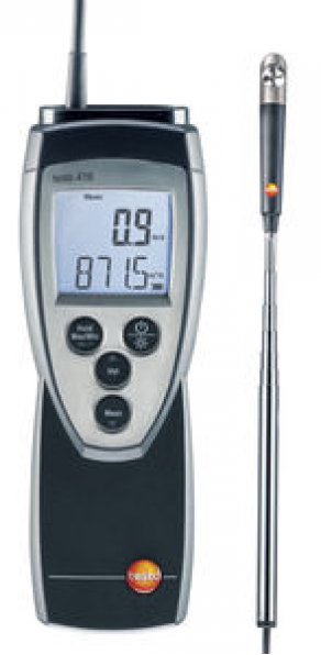 Anemometer with integrated vane / digital / hand-held - 100 - 8 000 fpm | 416