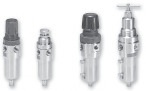 Compressed air filter-regulator / stainless steel - 1/2", 72 scfm, max. 300 psig | PB11, PB12  series