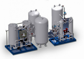 PSA nitrogen generator - 1 - 1000 m³/h