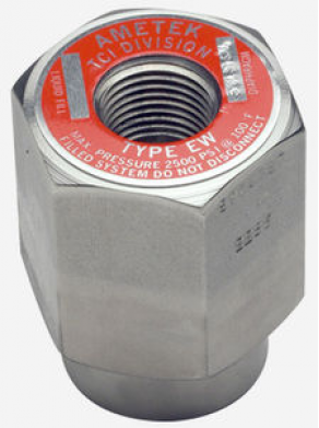 Pressure gauge diaphragm seal - max. 5 000 psi | E series
