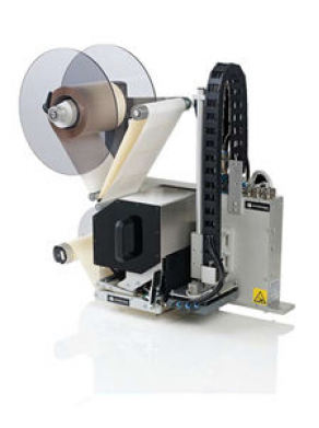 Thermal transfer label printer-applicator / direct thermal / automatic / high-speed - 110 - 320 mm | M series