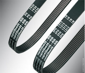 Ribbed transmission belt / elastic - RB series