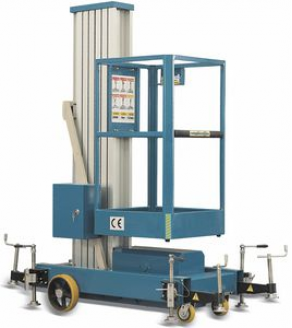 Work platform / single mast climbing - 136 - 160 kg | XP1