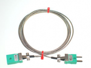 Extension cable / for thermocouples / fiberglass-sheathed