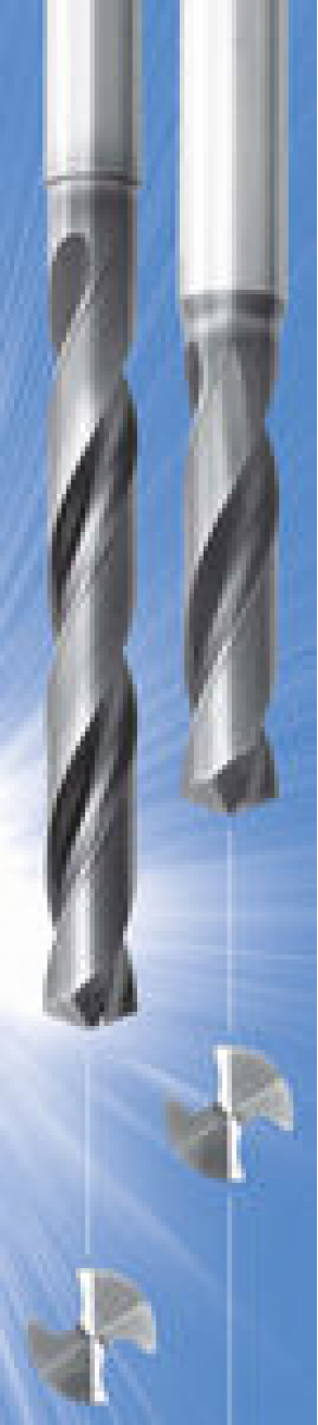 Monobloc drill bit / carbide / 2 lips - ø 3 - 12 mm | WDW series