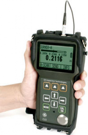 Rugged ultrasonic thickness gauge - 0.005 - 20.00 in (0.13 - 500 mm) | CL5