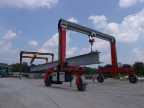 Gantry crane / rubber-tired - 15 - 100 t | SB series