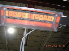 Radiant heater / electrical - max. 30 m | SUNRAD