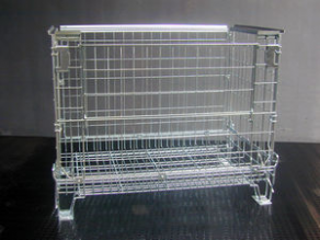 Wire mesh container / folding - max. 1 000 kg, max. 1 230 x 1 020 x 960 mm | EMAK series
