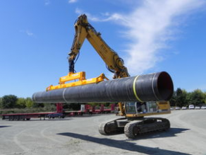 High-capacity pipe vacuum lifter - max. 16 t, ø 14'' - 58'' | Starlift 1000