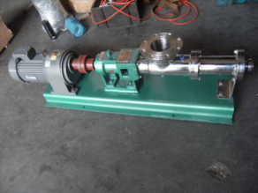 Screw pump / for viscous fluids
