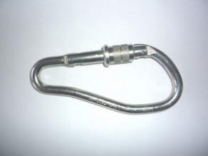 Locking carabiner / asymmetrical - EN 362 | C62F