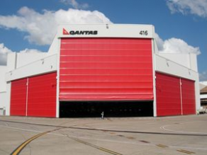 Fold-up door / hangar / for civil and military aviation - S1500