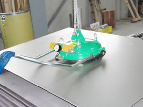 1 pad vacuum lifter for sheet metal - max. 650 kg, ø 480 mm  | Vacu-Combo QS-650