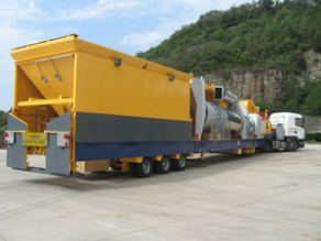 Asphalt plant mobile - 80 - 160 t/h | RoadMaster series