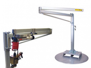 Articulated jib crane / inverted / pillar / mobile - max. 100 kg | MobiArm