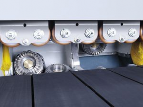 Continuous edge polishing machine / stone / straight - Supermodulo