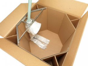 Cardboard pallet box - Hybrid