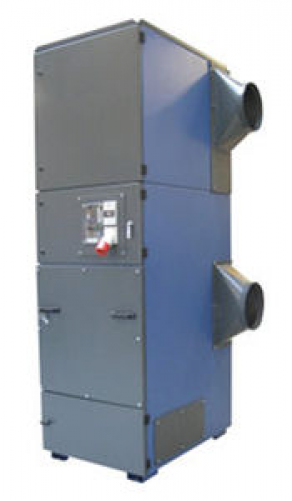 Cartridge dust collector / pulse-jet backflow / compact - FL series