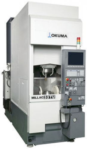 CNC machining center / 5-axis / vertical - max. ø 200 mm | MILLAC 33TU