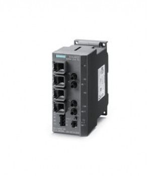 Industrial Ethernet switch / managed / heavy-duty - 4x RJ45, 2x FO, -40° bis +70° | SCALANCE X204-2LD TS