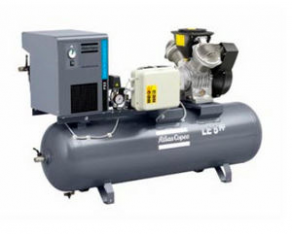 Piston compressor / stationary / lubricated - 2.1 - 37.2 l/s, 10 - 30  bar | LE, LT series