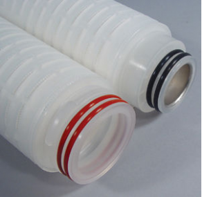 Depth filter cartridge / pleated / polypropylene / for the electronics industry - EPD