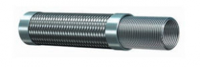 Stainless steel-braided hose - -270 °C ... +600 °C | 99EMM
