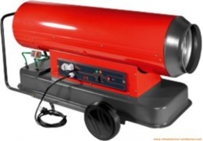 Mobile hot air generator / fuel-oil - 60kW | MI-060