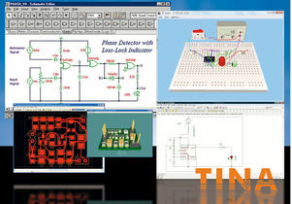 Electronic circuit simulation software - TINA 10