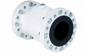 Pinch valve / pneumatic / flange - DN40 - DN250 | DIN EN 1092-1, VF Series