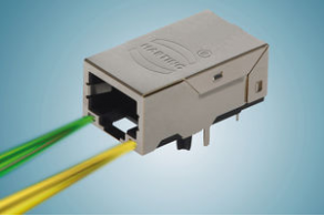RJ45 connector / printed circuit - 10 Gbps, IP 65 - IP 67 | RJ Industrial® 