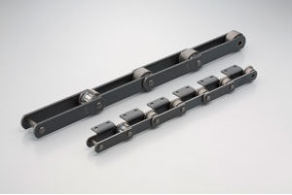 Lube free roller bearing conveyor chain - EBR/EBF Type